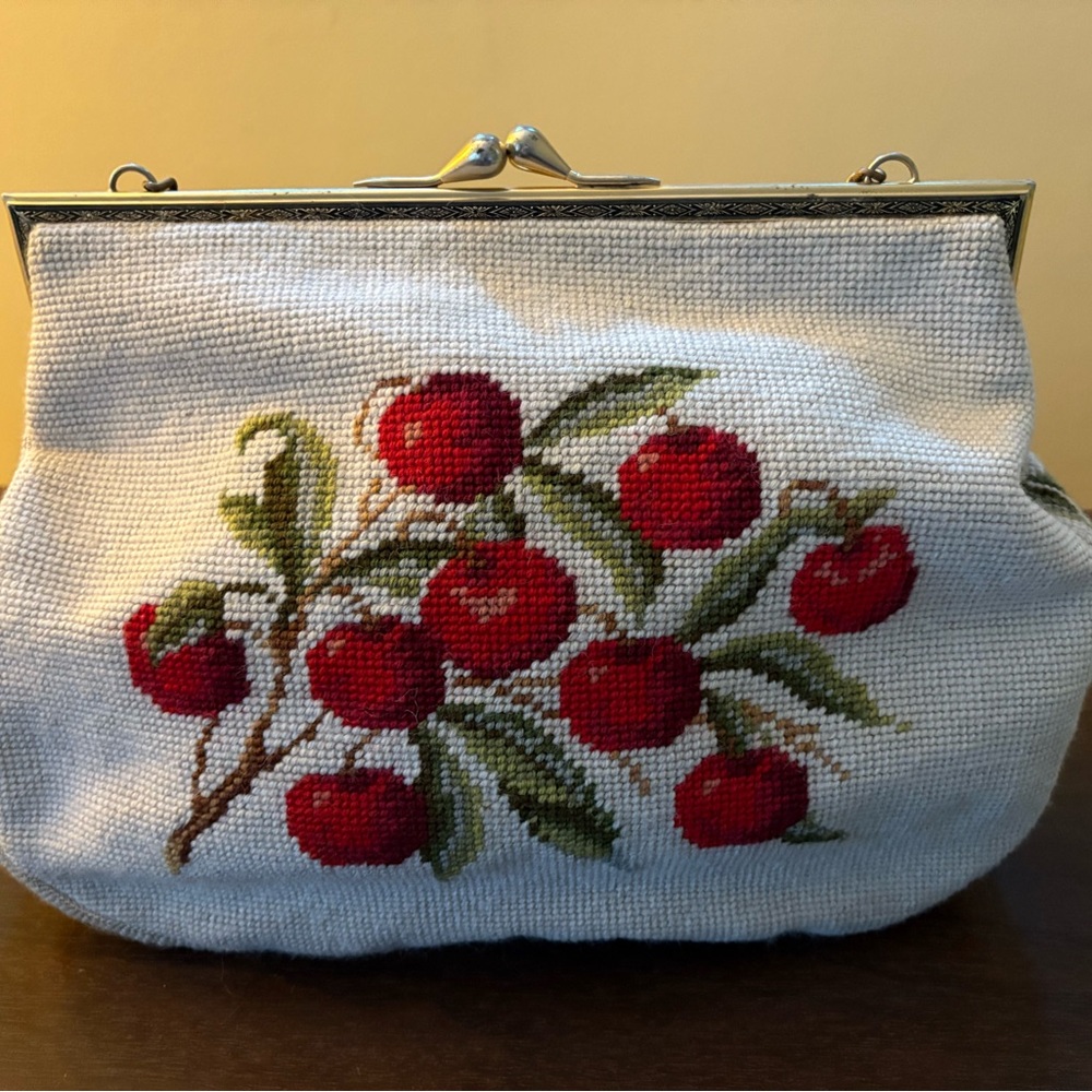 Christine Custom Bags Detroit Cherry Motif Bag